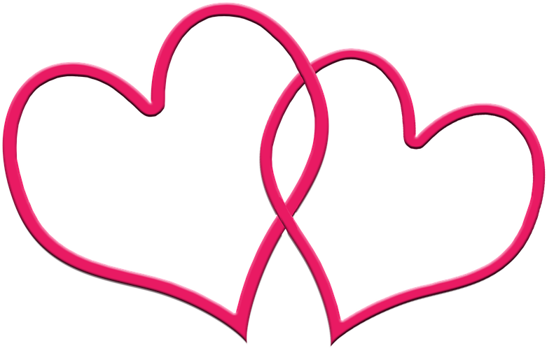 Wedding Hearts Clipart 14, Buy Clip Art - Mohamed Et Fatima - Png Download (960x640), Png Download