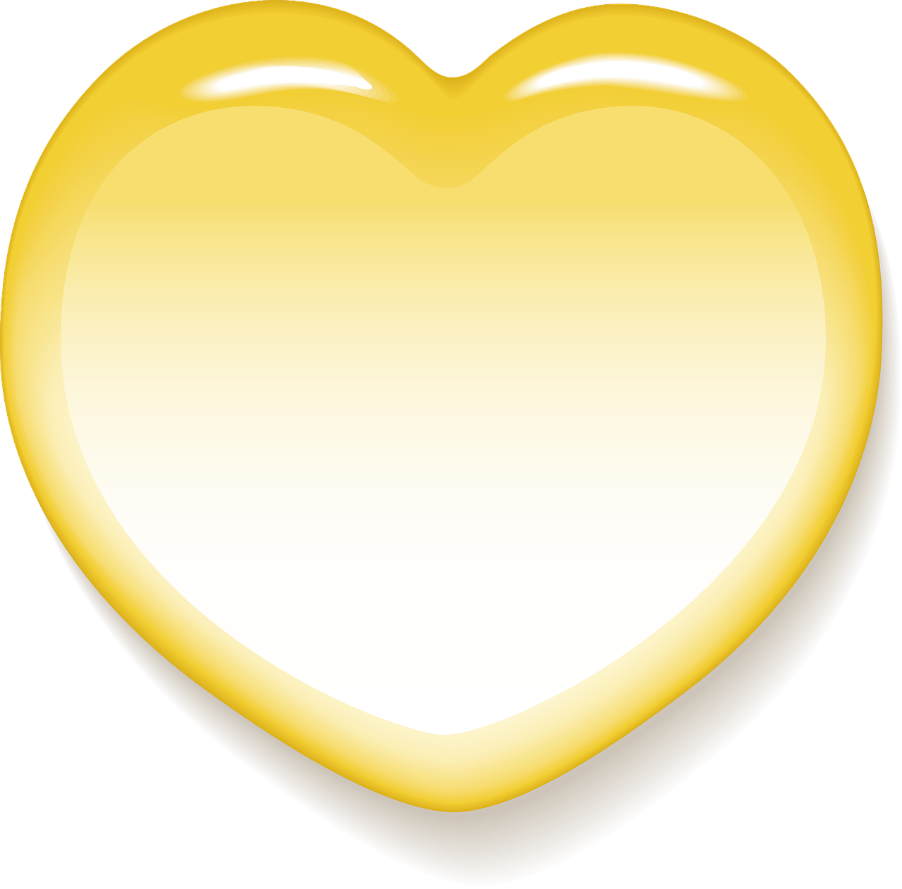 Yellow Heart Cliparts 5, Buy Clip Art - Heart - Png Download (729x720), Png Download