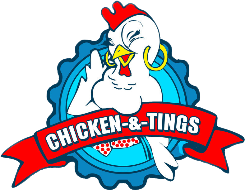 Chicken&tings - Chicken And Tings Clipart (868x670), Png Download