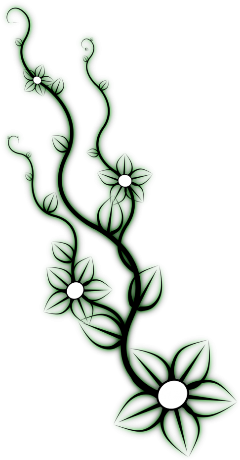 Flower Clipart (500x941), Png Download