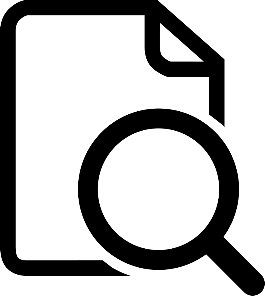 Png File - Query Results Icon Clipart (880x981), Png Download