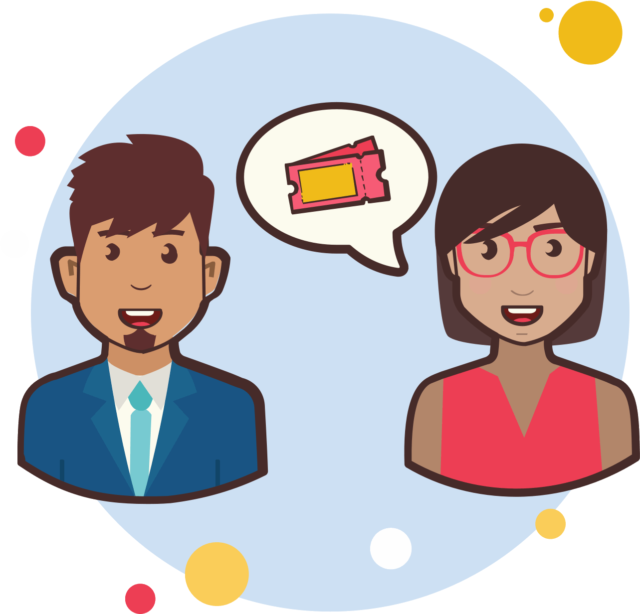 Entradas Para El Cine De Pareja Icon - Cartoon Clipart (1600x1600), Png Download