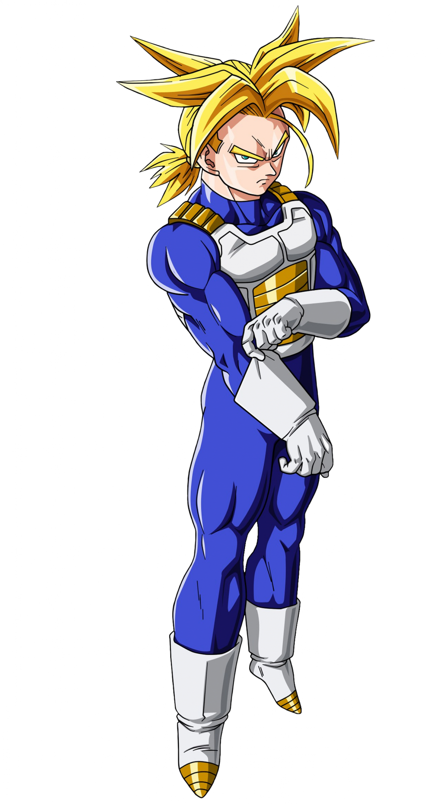 Dragon Ball Z Characters Trunks Clipart (888x1600), Png Download