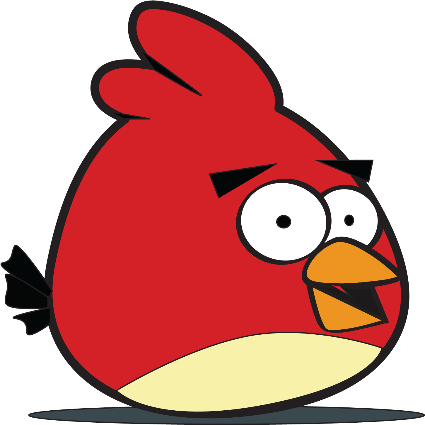 Report Rss Happy Bird - Happy Bird Clipart (2550x3300), Png Download