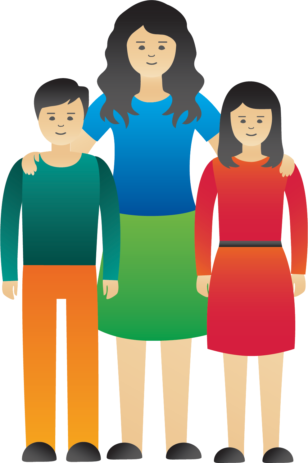 For Children Young People The Tipping Foundation - Child Clipart (992x1488), Png Download