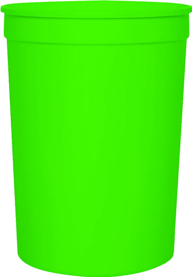 Cups Clipart Stadium - Green - Png Download (675x970), Png Download