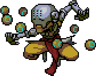 Zenyatta Png All Overwatch Pixel Sprays Transparent Clipart (600x600), Png Download