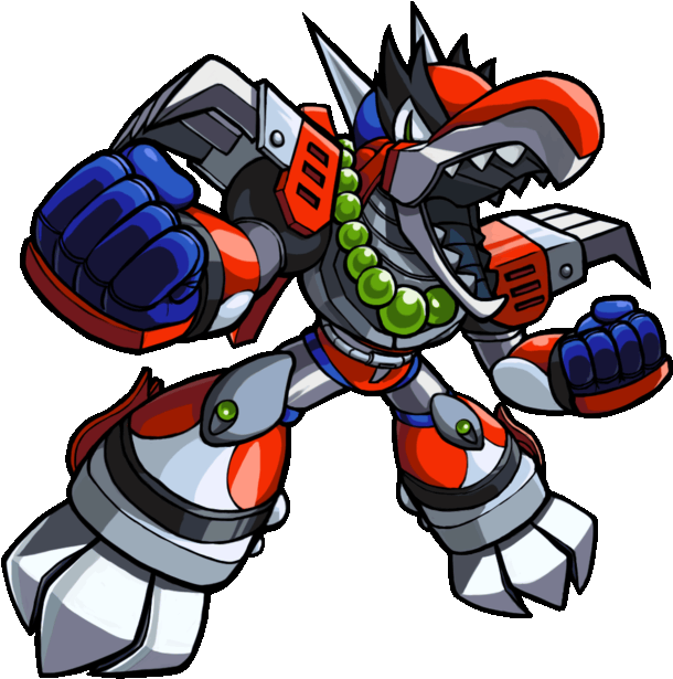 Magma Dragoon - Street Fighter X All Capcom Megaman Clipart (640x640), Png Download
