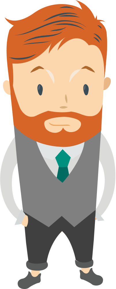 Identity Theft - Cartoon Clipart (402x1000), Png Download