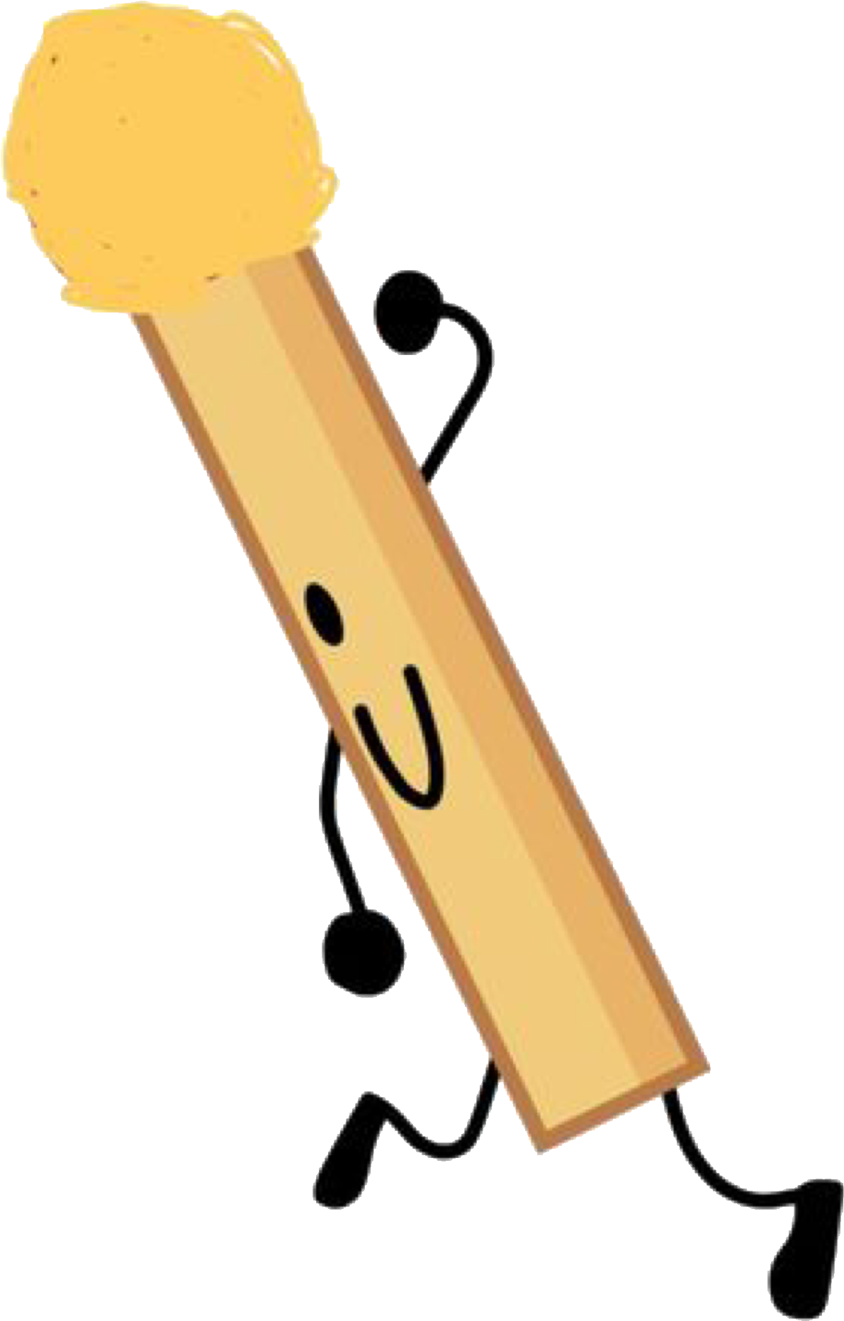 Idfb Yellow Match - Wiki Clipart (1493x2048), Png Download