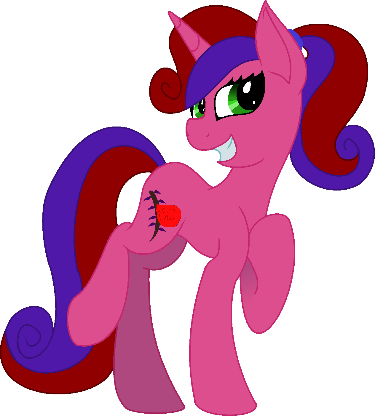 Wisteria Rose Id - Cartoon Clipart (1265x1404), Png Download