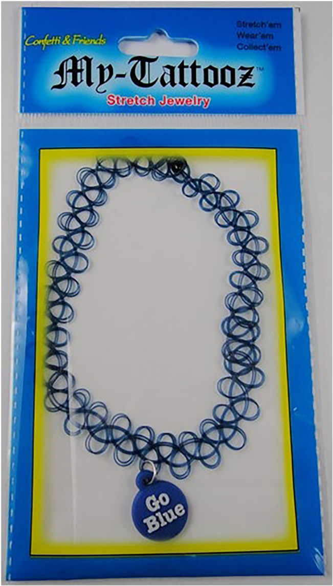 Confetti And Friends Color War Go Stretch Necklace - Necklace Clipart (1024x1216), Png Download