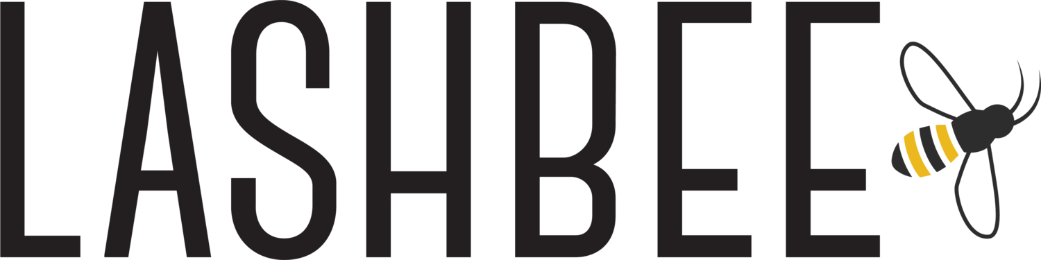 Picture Freeuse Lashbee - Lashbee Clipart (1500x375), Png Download