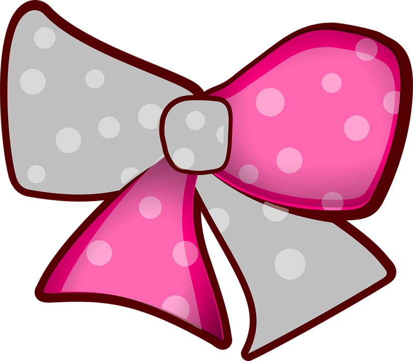 Pink Ribbon Cliparts 15, Buy Clip Art - Mickey Mouse Pink Bow - Png Download (824x720), Png Download