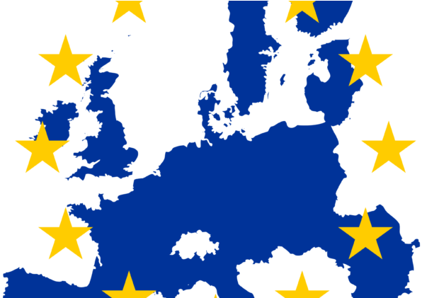 European Expert Group On Sustainable Finance Calls - Map Of Europe With Logos Clipart (746x420), Png Download