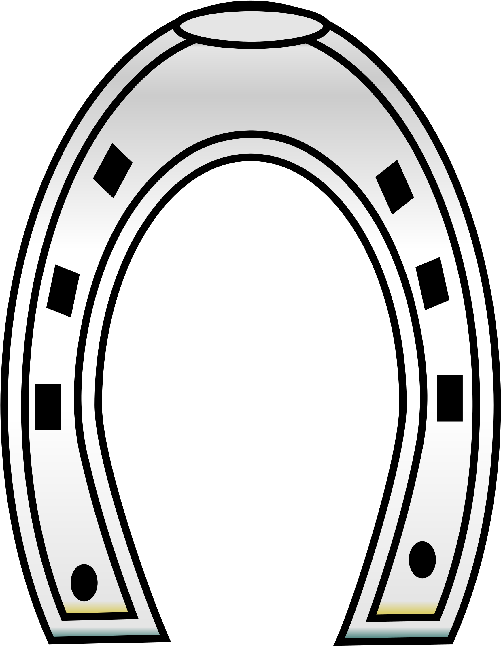 Horse Shoe Clipart 20, Buy Clip Art - Podkowa Png Transparent Png (2000x2280), Png Download
