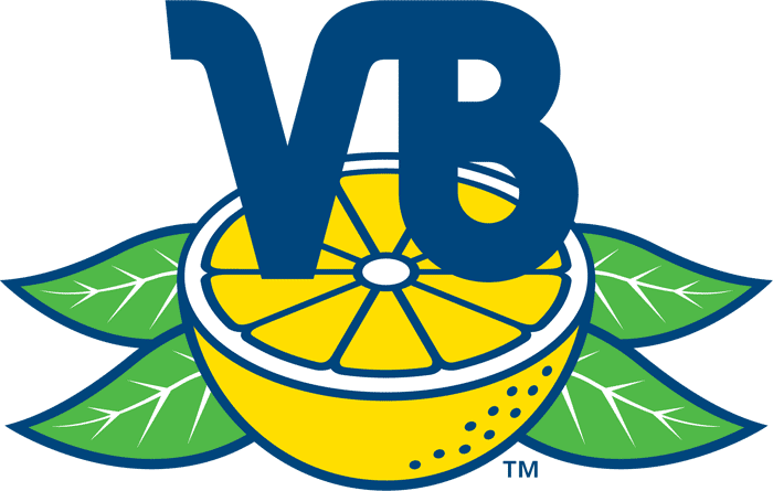 Florida Clipart Beach California - Vero Beach Dodgers Logo - Png Download (700x445), Png Download