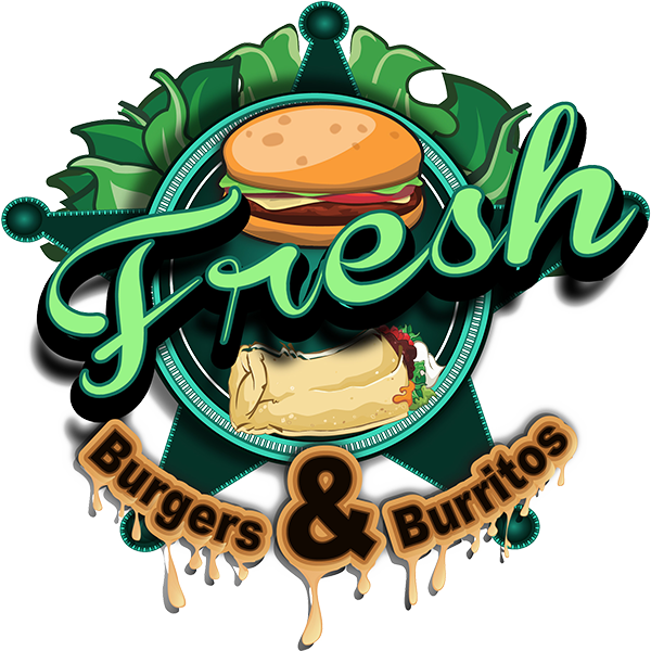 Fresh Burgers And Burritos - Clip Art - Png Download (600x600), Png Download