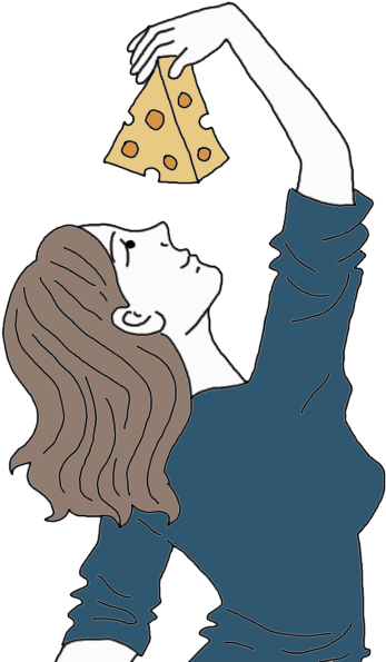 Dreaming Of Cheese Clipart (600x600), Png Download