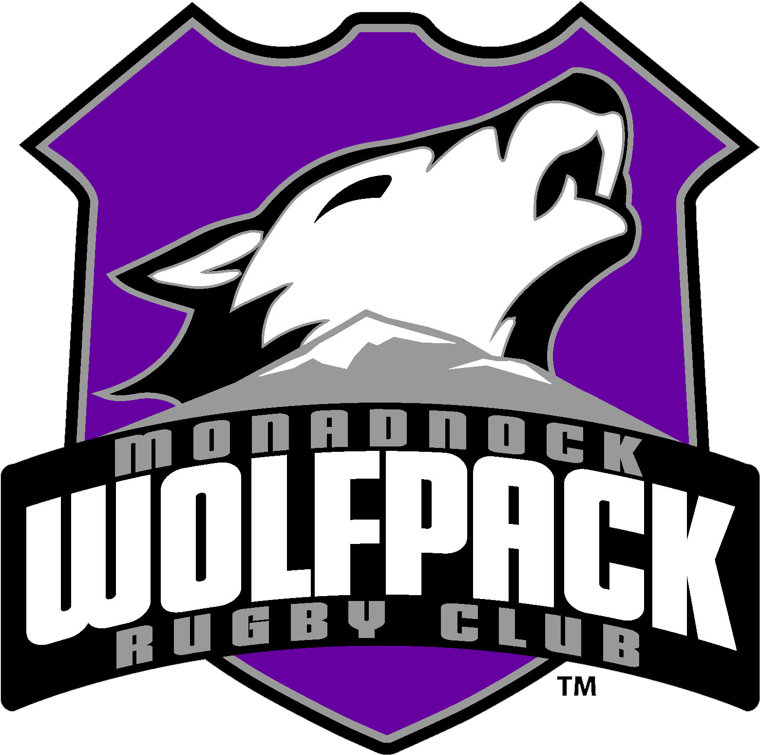 Monadnock Rugby - Wolfpack Clipart (881x875), Png Download