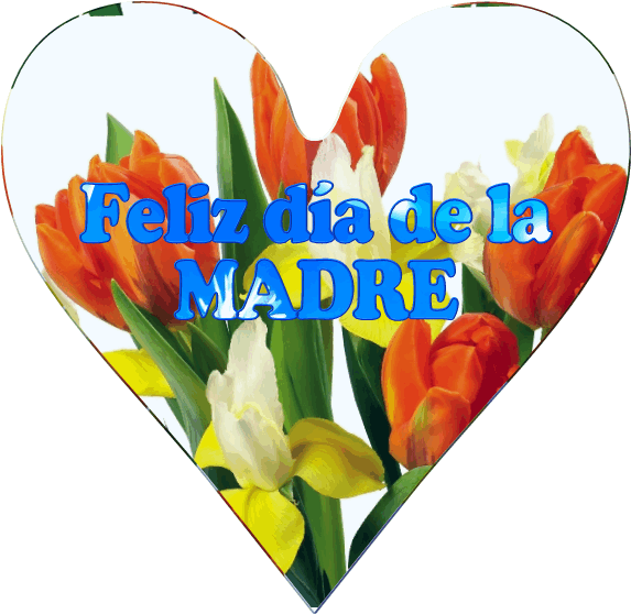 Corazones Por El Día De La Madre - Fondo Del Dia De La Madre Gif Clipart (800x600), Png Download