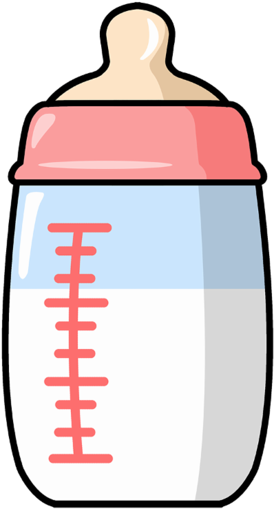Thanks To Those Who Donated To The Women's Choice Pregnancy - Clipart Of Feeding Bottle - Png Download (800x800), Png Download