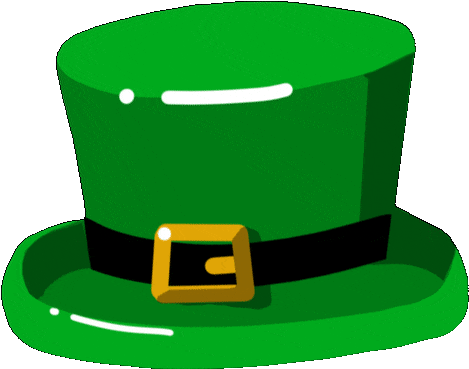 Green Find Make Share Gfycat Gifs St - Green Hat Gif Clipart (640x640), Png Download