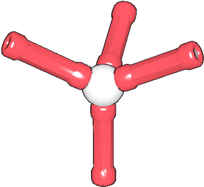 Beams And Balls - Cross Clipart (1038x779), Png Download