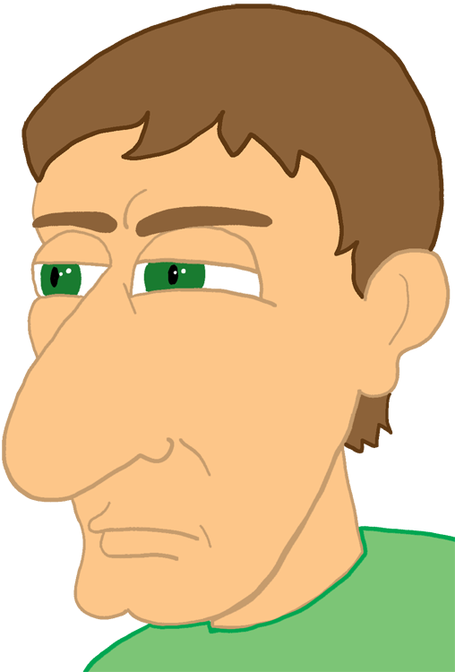 In Love, Scowl - Scowl Cartoon Clipart (508x750), Png Download