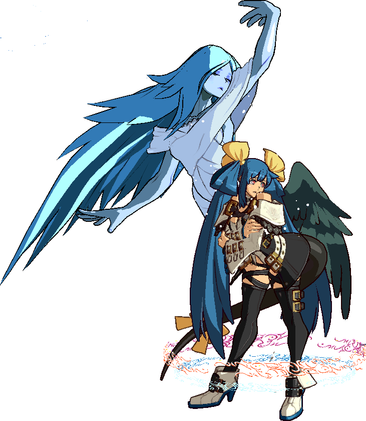 Ggxrd-r Dizzy Topick - R. Dizzy Clipart (731x839), Png Download