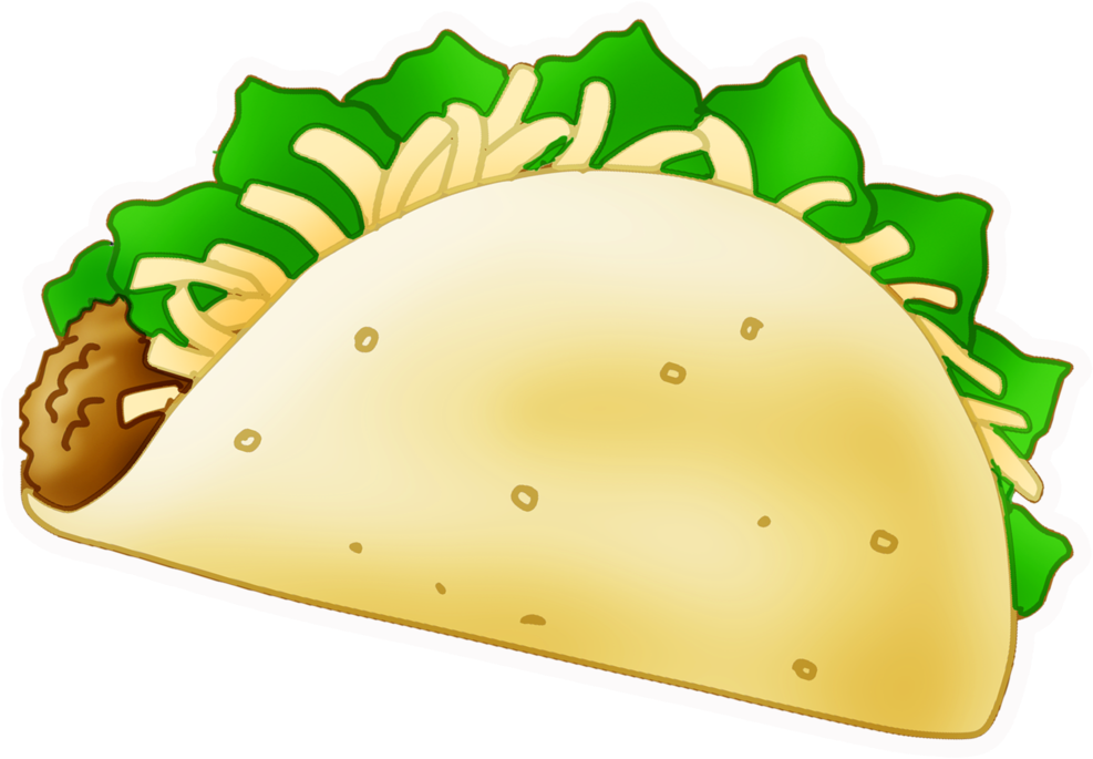Tacos Clipart Tequila - Png Download (1024x715), Png Download
