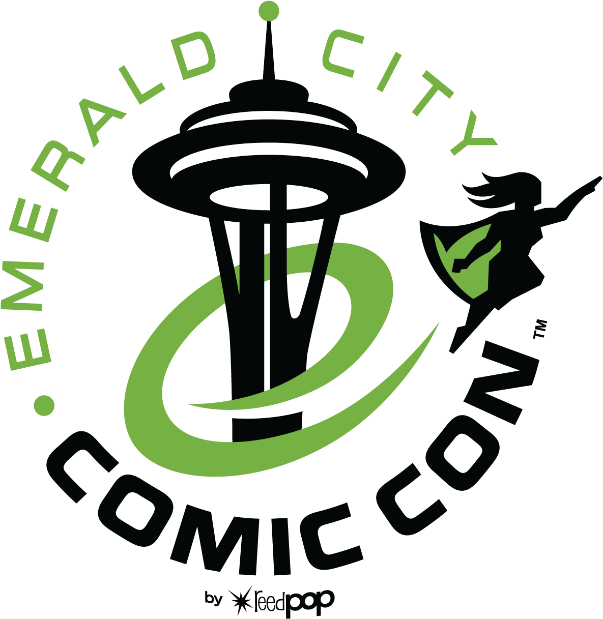 White - Emerald City Comic Con 2019 Clipart (1501x1500), Png Download
