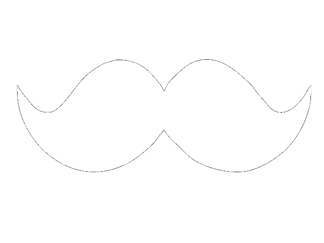 Rainbow Realistic Png Moustache - Glasses Clipart (640x480), Png Download