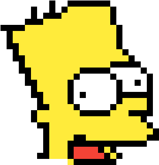 Bart Simpson - Cartoon Clipart (1200x1200), Png Download