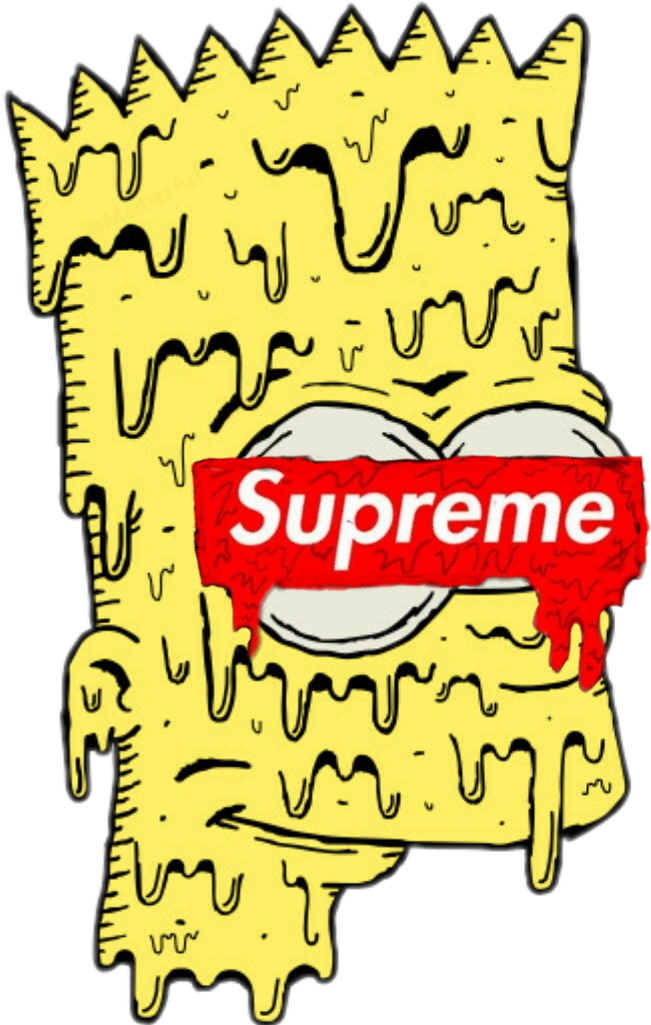 Bart Supreme Simpsons Thesimpsons Bartsimpson Homersimp - Imagenes De Bart Supreme Clipart (1024x1024), Png Download