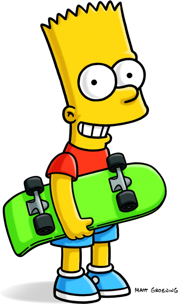 Bart Simpson Clipart (1005x1280), Png Download
