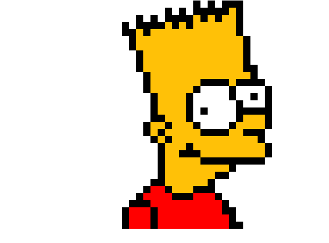 Bart Simpson - Cartoon Clipart (1400x1400), Png Download