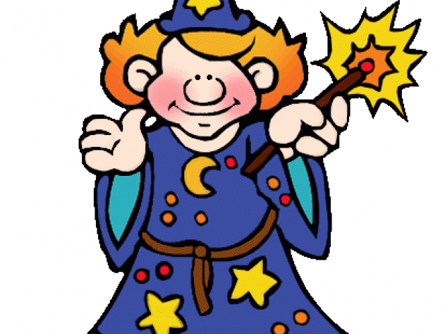 Magician Clipart Mage - Halloween - Png Download (640x480), Png Download