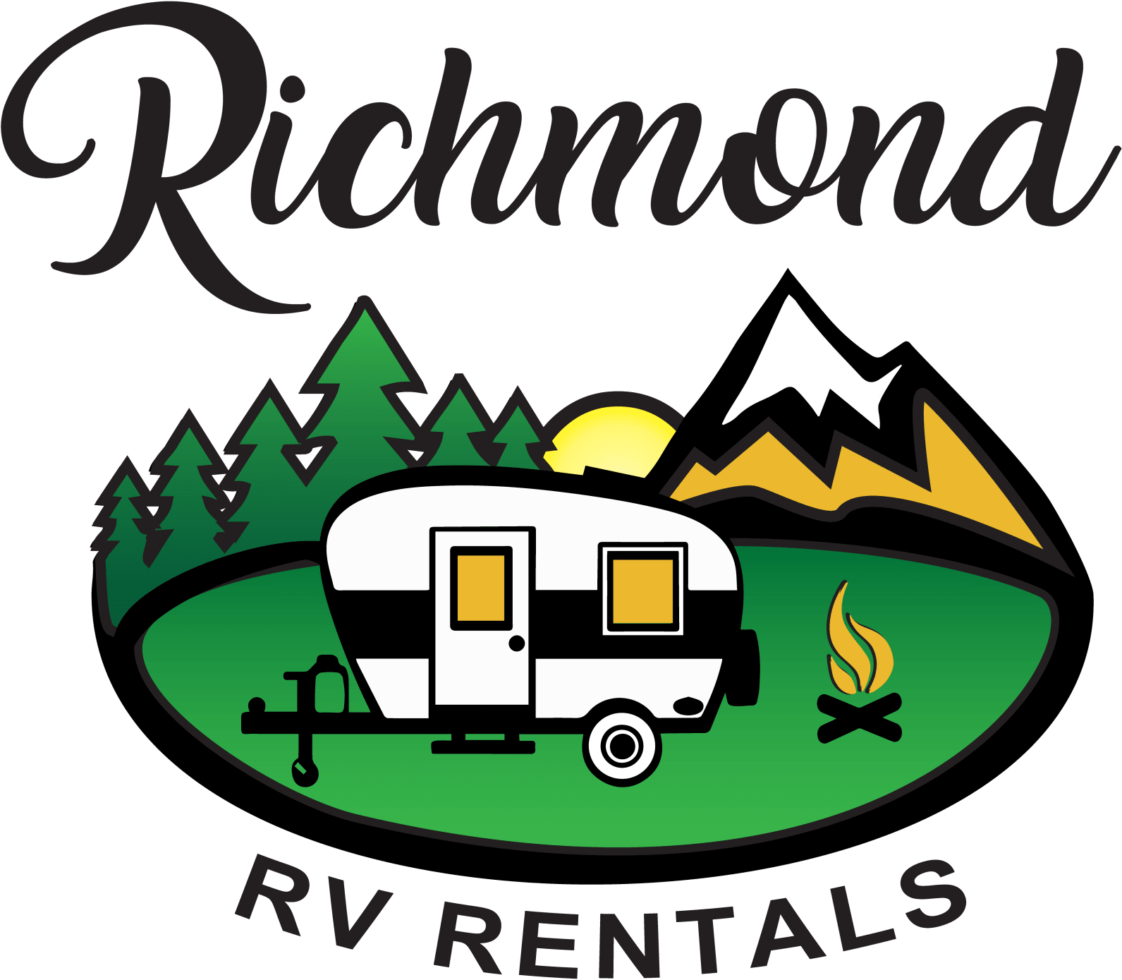 Richmond Rv Rentals - Stickers Adhésif Mural Le Chocolat - 25x30cm Wall Impact Clipart (2000x1877), Png Download