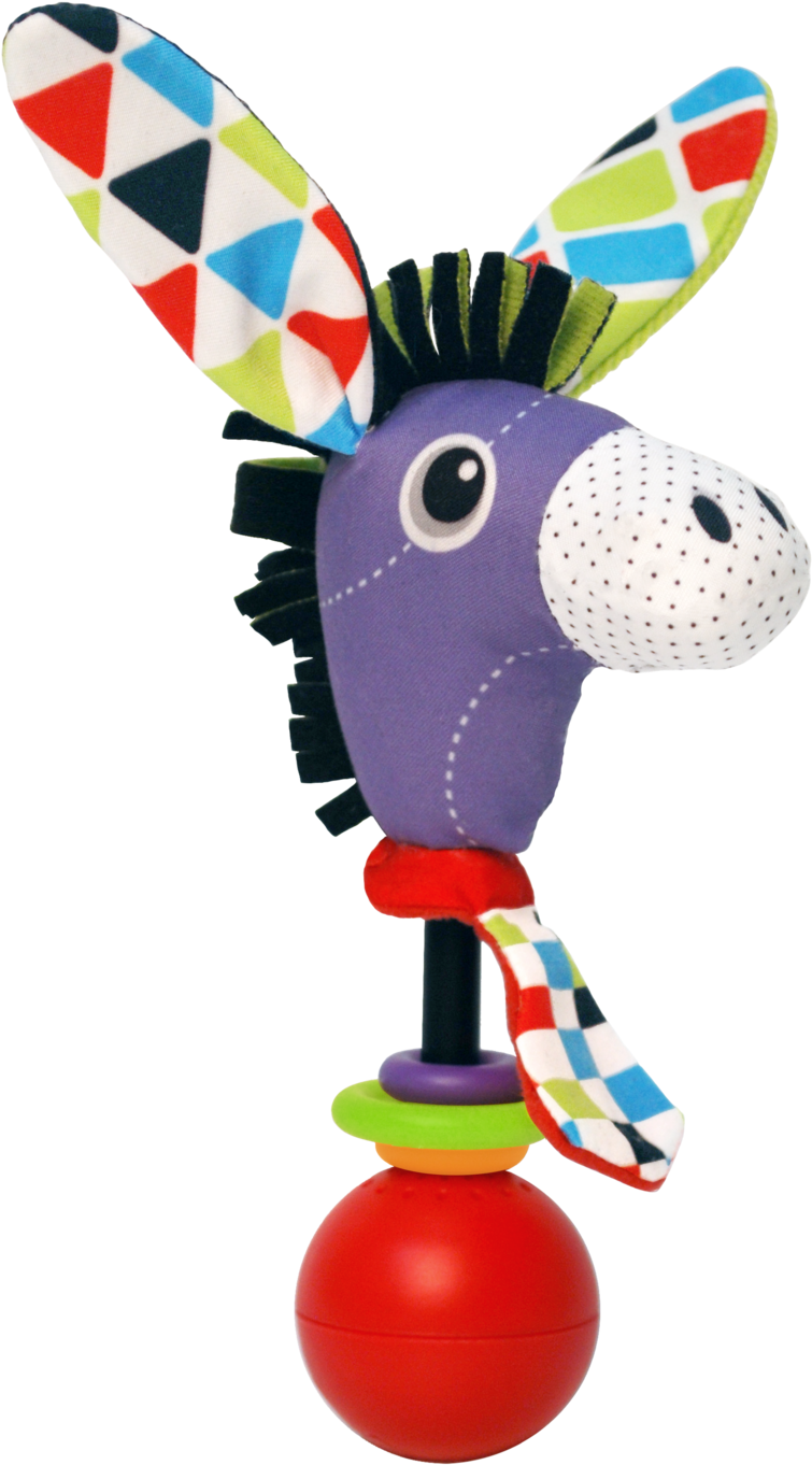 Yookidoo 'shake Me' Rattle - Yookidoo Shake Me Rattle Donkey Clipart (935x1600), Png Download