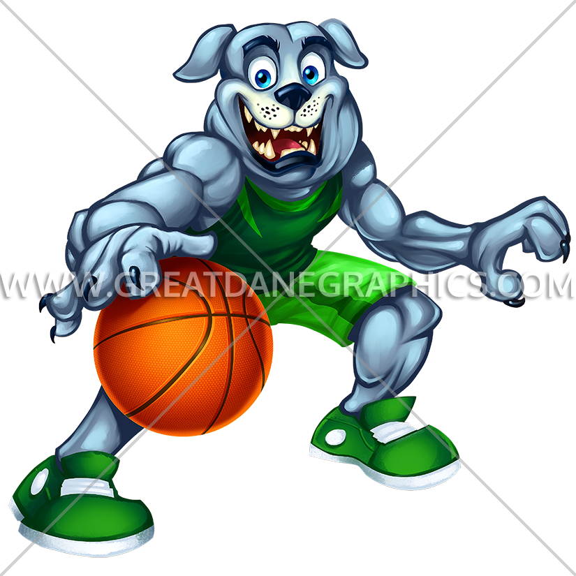 Bulldog Dribble - Cartoon Clipart (825x825), Png Download