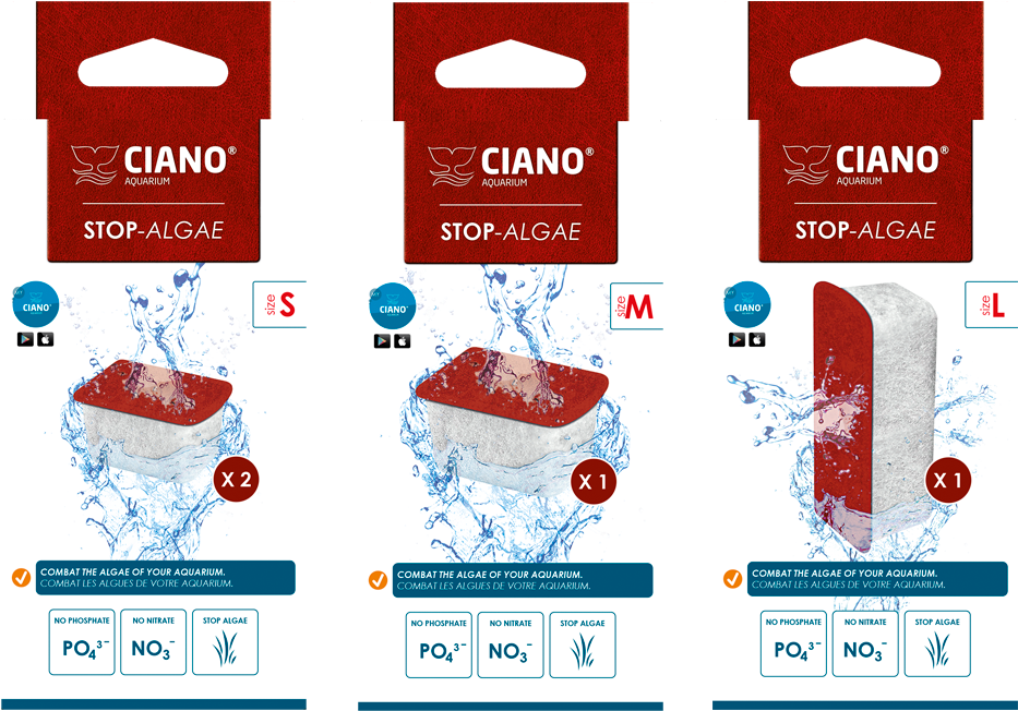Chemical Filtration Ciano Cf40 Filter Stopalgae Cartridge X 2