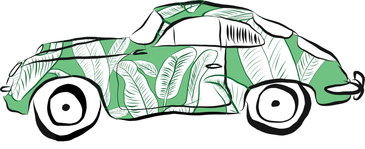 Vintage Car Clipart (1199x489), Png Download