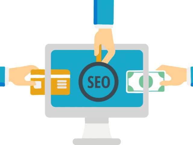 Seo Clipart Ecommerce - Search Engine Advertising Icon - Png Download (640x480), Png Download