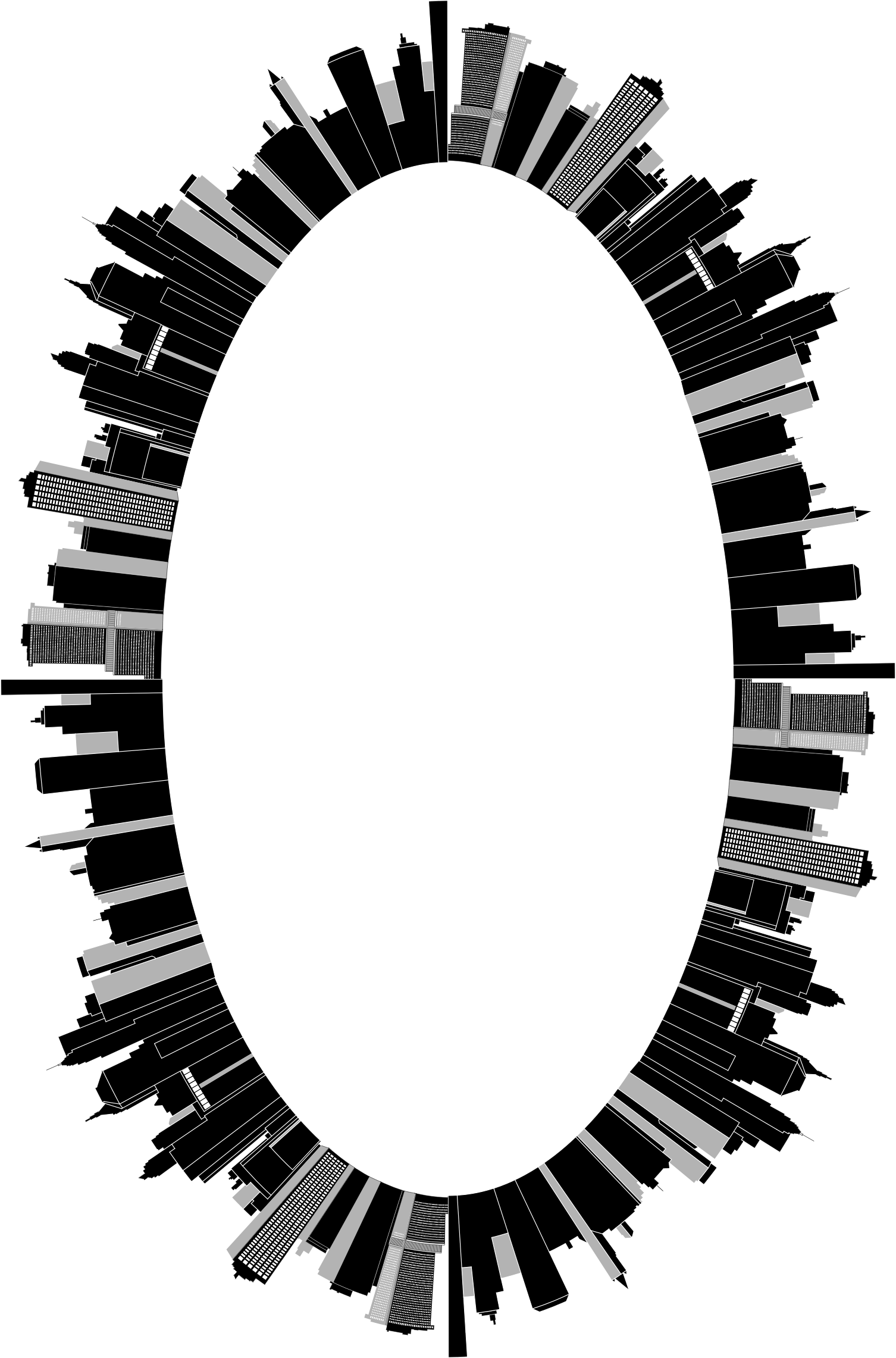 Big Image - Pittsburgh-skyline Rechteckiger Aufkleber Clipart (1506x2282), Png Download