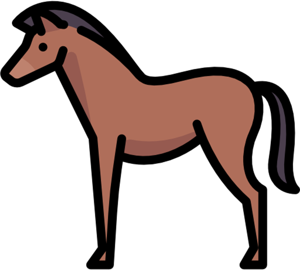 Horse Clipart (1024x1024), Png Download