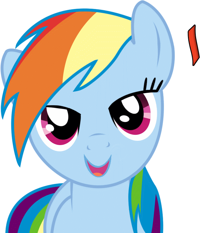 I Love You Love Gif - Mlp Rainbow Dash Loves You Clipart (900x770), Png Download