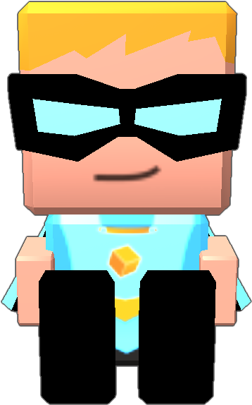 When Your A Super Hero Everyone Loves U - Cartoon Clipart (768x768), Png Download