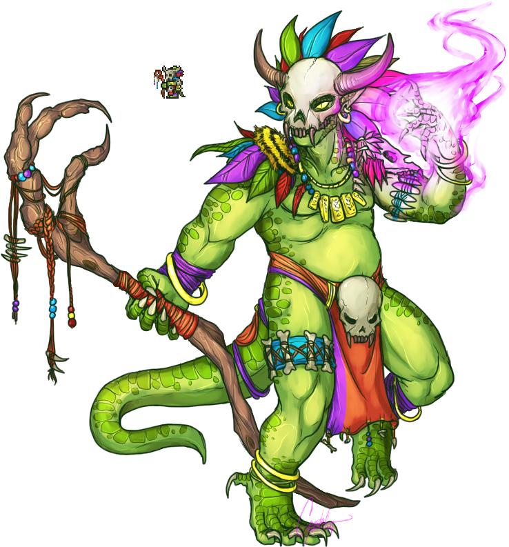 View Samegoogleiqdbsaucenao 1436859048629 , - Terraria Lihzahrd Clipart (800x800), Png Download