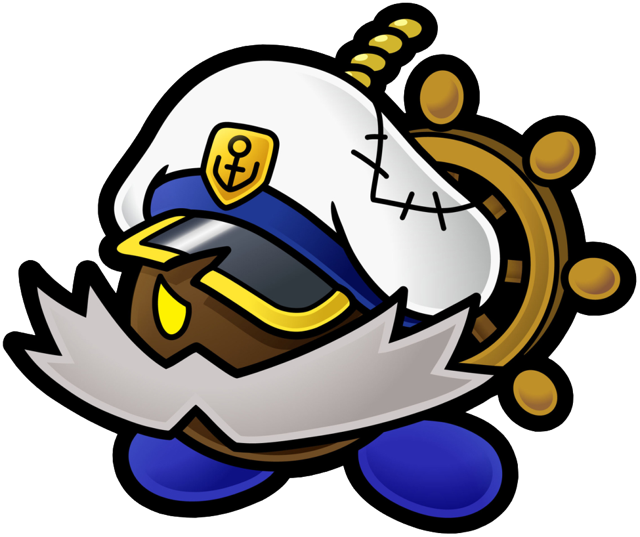 The Thousand Year Door, You Will Most Certainly Recognize - Paper Mario The Thousand Year Door Bobbery Clipart (640x537), Png Download